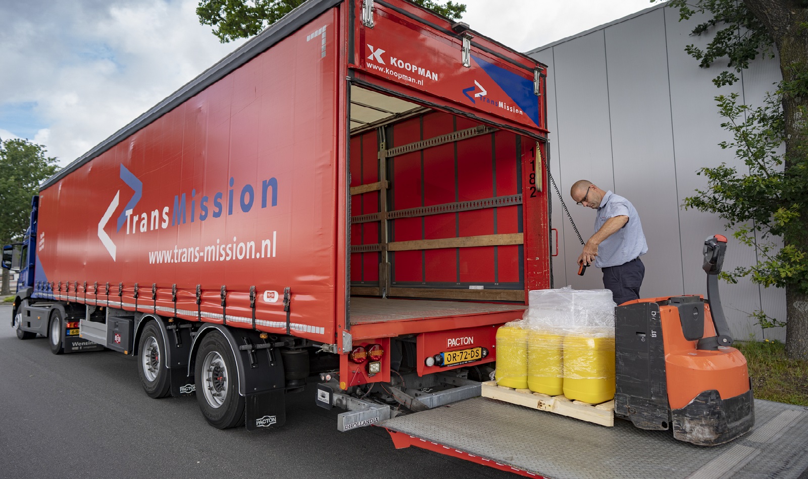 Vervoer gevaarlijke stoffen ADR Koopman Transmission