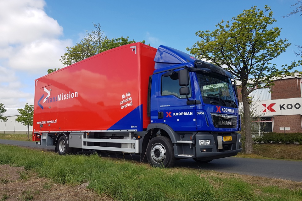 Nieuwe truck Bergen op Zoom
