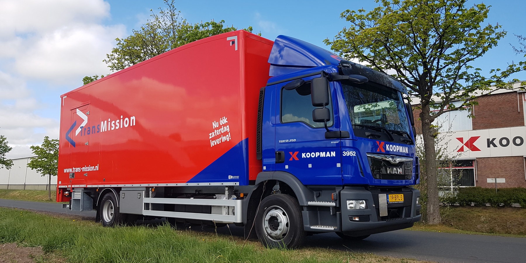 Nieuwe truck Bergen op Zoom